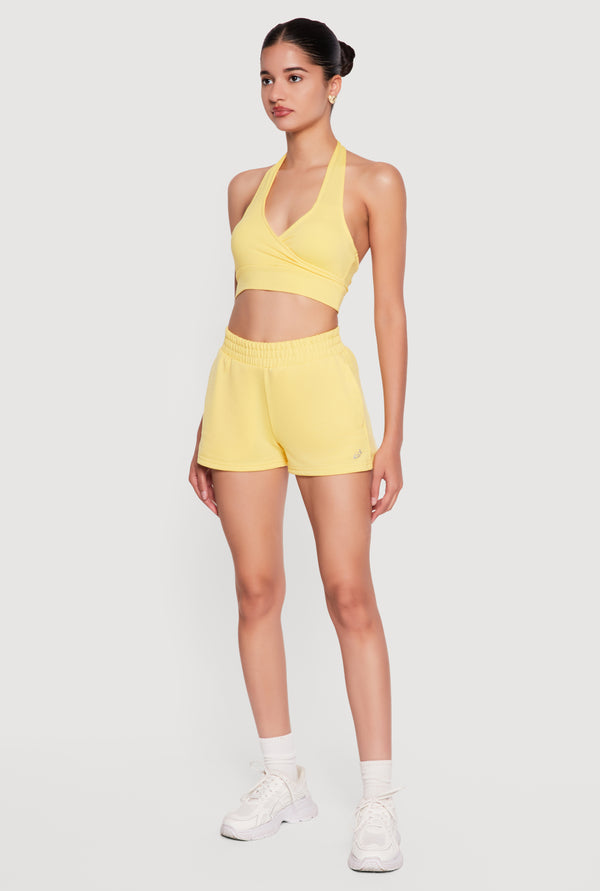 Smocked High Waisted Shorts - Image 2