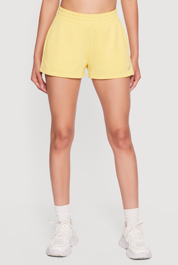 Smocked High Waisted Shorts - Image 3