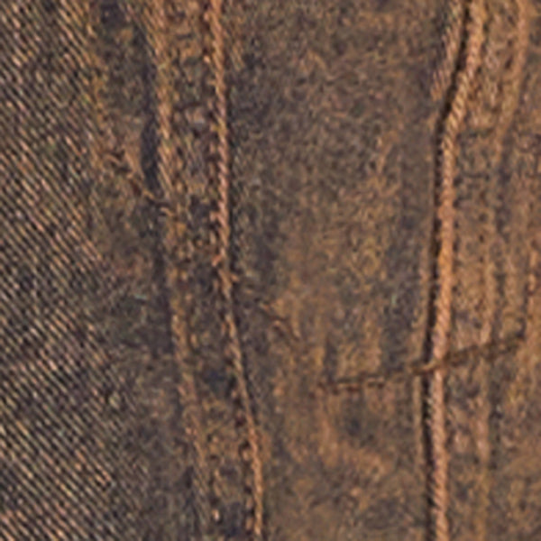 Acid Wash Denim Cropped Distressed Jacket - Image 4