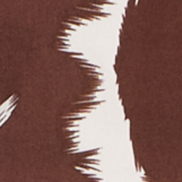 Cow Print Metallic Detail Shorts - Image 4